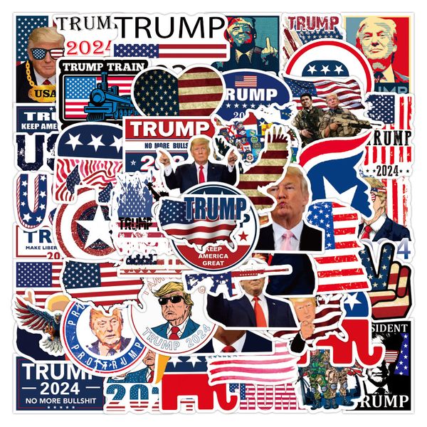 pack of 50pcs wholesale usa president stickers trump 2024 sticker waterproof no-duplicate water bottle notebook skateboard luggage car decal
pack of 50pcs wholesale usa president stickers trump 2024 sticker waterproof no-duplicate water bottle notebook skateboard luggage car decal