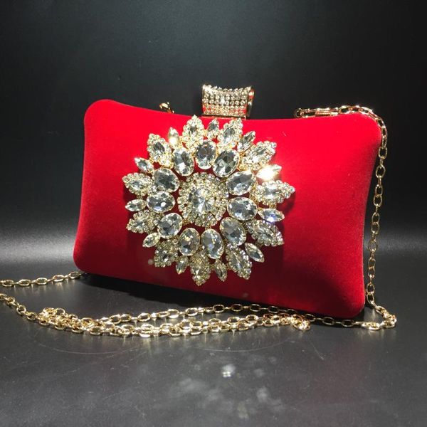 female diamond evening bag girls sun flower banquet clutch purse for party bride handbag velvet cloth women's chain bags
female diamond evening bag girls sun flower banquet clutch purse for party bride handbag velvet cloth women's chain bags