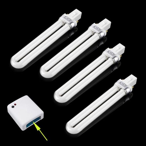 nail dryers 4pcs 9w curing uv gel lamp art dryer light bulb tube replacement cnt 66
nail dryers 4pcs 9w curing uv gel lamp art dryer light bulb tube replacement cnt 66