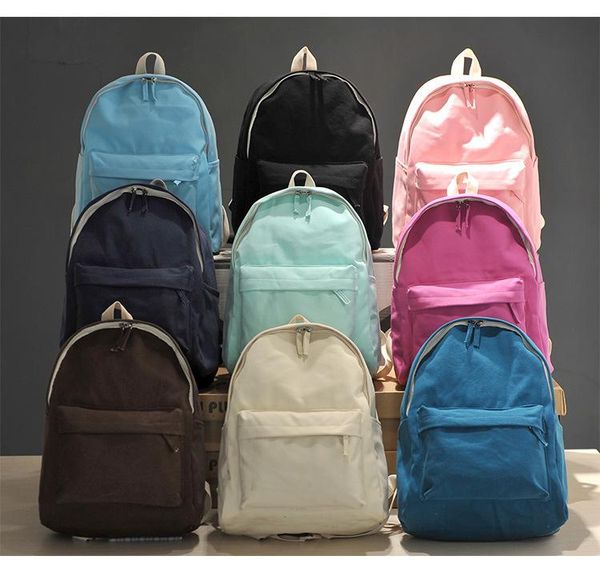 backpack simple korean style pure candy color canvas women college student school book bag leisure
backpack simple korean style pure candy color canvas women college student school book bag leisure