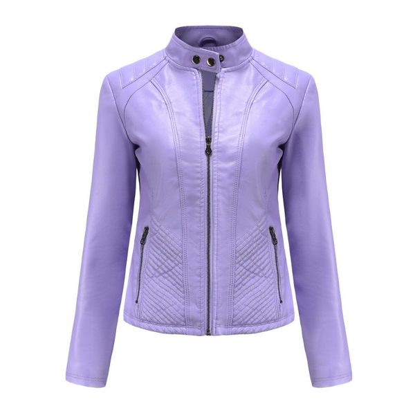women's leather & faux jacket women 2021 spring autumn coat clothes veste cuir femme chaqueta cuero mujer lavender black 3xl
women's leather & faux jacket women 2021 spring autumn coat clothes veste cuir femme chaqueta cuero mujer lavender black 3xl