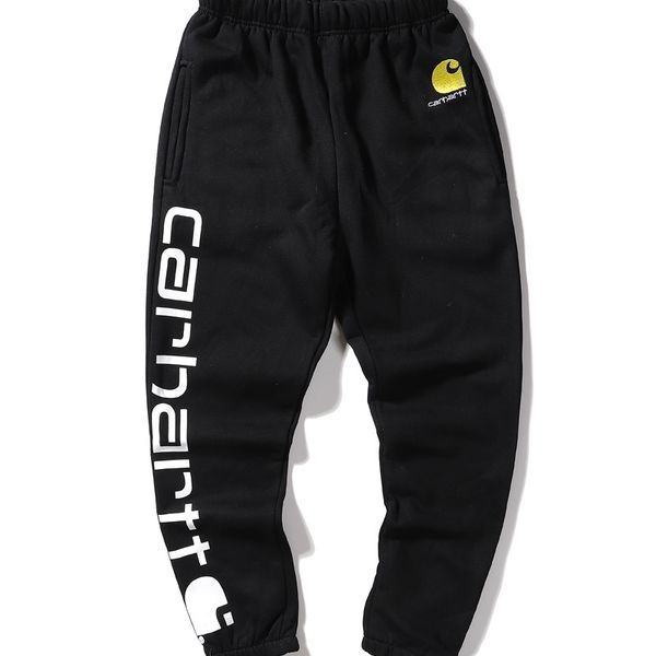 autumn winter fashion br classic kahart embroidery large letter print men's and women's sports pants, Black
autumn winter fashion br classic kahart embroidery large letter print men's and women's sports pants, Black