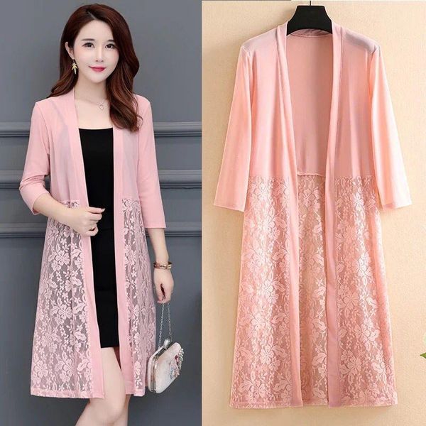 women's jackets women summer long sleeve shrug lace chiffon flower cape jacket elegant wraps beach shawl bolero sun protection clothing, Black;brown
women's jackets women summer long sleeve shrug lace chiffon flower cape jacket elegant wraps beach shawl bolero sun protection clothing, Black;brown