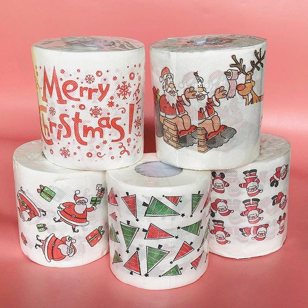 christmas decorations toilet roll paper home santa claus bath supplies xmas decor tissue 10*10cm
christmas decorations toilet roll paper home santa claus bath supplies xmas decor tissue 10*10cm