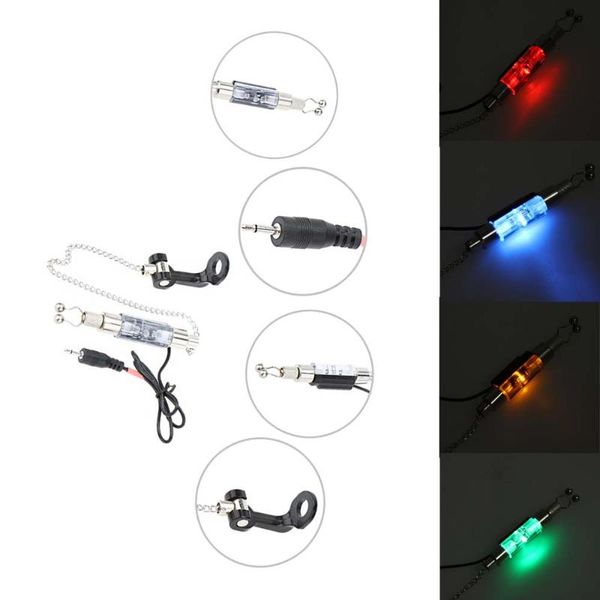 fishing alarm illuminated alerts bite led chain swinger hanger indicator fish bell for carp pesca tackle accessories
fishing alarm illuminated alerts bite led chain swinger hanger indicator fish bell for carp pesca tackle accessories