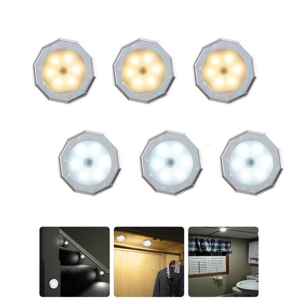 night lights 2021 arrivals battery 6led motion sensor light pir induction under cabinet stairs kitchen closet lamp
night lights 2021 arrivals battery 6led motion sensor light pir induction under cabinet stairs kitchen closet lamp