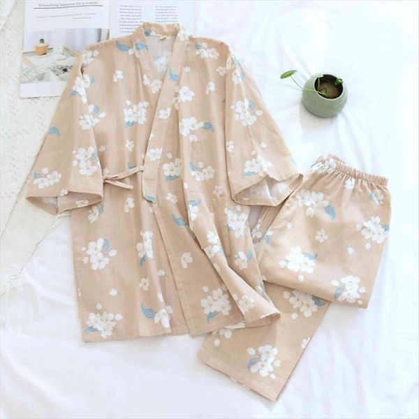 japanese kimono pajamas spring thin women sleepwear cotton gauze v neck floral printing lounge wear loose 2 piece set, Black;red
japanese kimono pajamas spring thin women sleepwear cotton gauze v neck floral printing lounge wear loose 2 piece set, Black;red