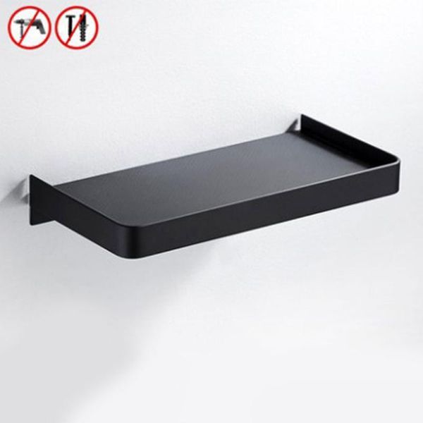 bathroom shelves kitchen phone shampoo with screws rustproof large capacity black brush wall mounted stainless steel punch shelf
bathroom shelves kitchen phone shampoo with screws rustproof large capacity black brush wall mounted stainless steel punch shelf