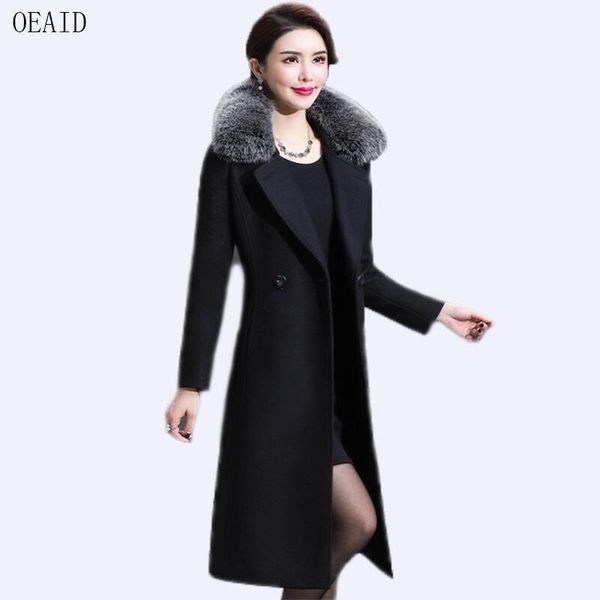 plus size 3xl wool coat women coats and jackets x-long outerwear 2021 winter jacket slim lady black1, Black
plus size 3xl wool coat women coats and jackets x-long outerwear 2021 winter jacket slim lady black1, Black