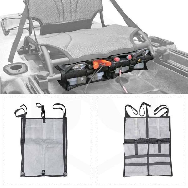 rafts/inflatable boats 1pc nylon mesh kayak seat storage bag canoe accessories pouch protection tool canoeing rafting 44 x 35cm
rafts/inflatable boats 1pc nylon mesh kayak seat storage bag canoe accessories pouch protection tool canoeing rafting 44 x 35cm