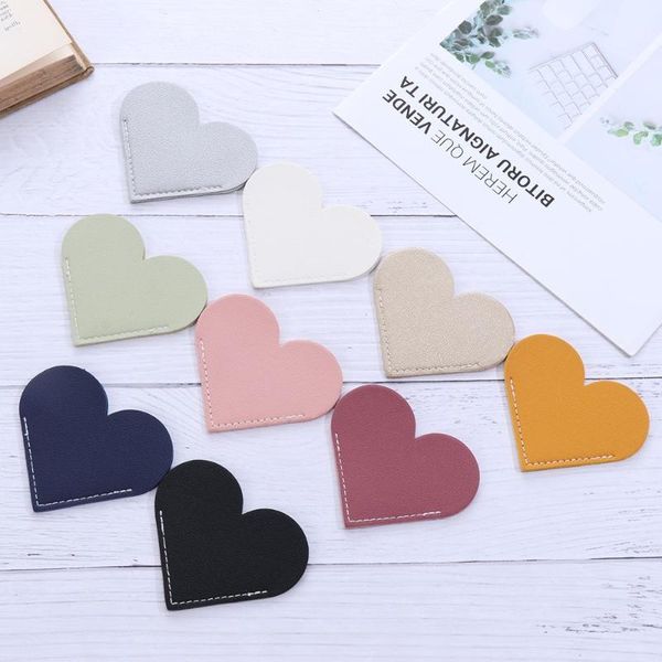 bookmark mini handmade page marker candy color book clip love heart leather corner protective cover
bookmark mini handmade page marker candy color book clip love heart leather corner protective cover