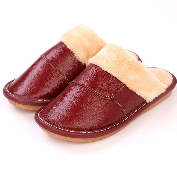 men women slippers winter warm solid flip flop shoes leather couple home fashion non-slip flat indoor casual house slides, Black
men women slippers winter warm solid flip flop shoes leather couple home fashion non-slip flat indoor casual house slides, Black