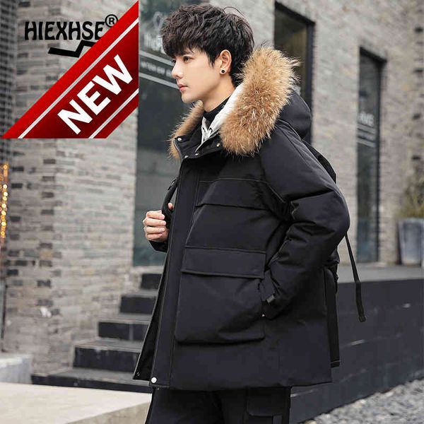 2021 men fashion new down jacket style puffer thicken outdoor warm windproof winter white duck coat, Black
2021 men fashion new down jacket style puffer thicken outdoor warm windproof winter white duck coat, Black