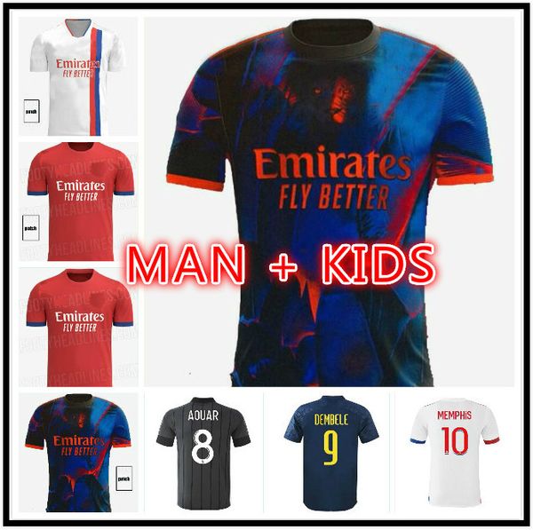 2021 2022 olympique lyonnais lyon soccer jerseys 21 22 aouar dembele memphis traore fekir ol football shirt maillot de foot men kids, Black;yellow
2021 2022 olympique lyonnais lyon soccer jerseys 21 22 aouar dembele memphis traore fekir ol football shirt maillot de foot men kids, Black;yellow