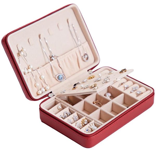 jewelry pouches, bags 2021 pu leather storage box portable double-layer packaging european-style multi-function winter gift, Pink;blue
jewelry pouches, bags 2021 pu leather storage box portable double-layer packaging european-style multi-function winter gift, Pink;blue
