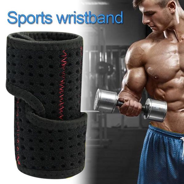 wrist support sports brand wristband protector sweatband gym strap workout weightlifting wrap basketball/tennis, Black;red
wrist support sports brand wristband protector sweatband gym strap workout weightlifting wrap basketball/tennis, Black;red