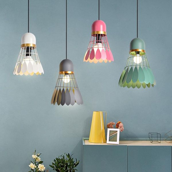 pendant lamps nordic macaron restaurant chandelier modern simple personality creative dining room bedroom corridor badminton decorative ligh
pendant lamps nordic macaron restaurant chandelier modern simple personality creative dining room bedroom corridor badminton decorative ligh