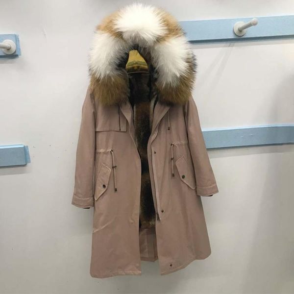 women's fur & faux waterproof parka winter jacket women real with pattern imitation mink liner hooded thick coat natural raccoon, Black
women's fur & faux waterproof parka winter jacket women real with pattern imitation mink liner hooded thick coat natural raccoon, Black