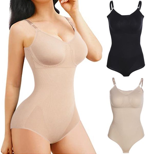 women's shapers shapewear bodysuit for women tummy control waist trainer vest full body shaper with built-in bra seamless underwear, Black;white
women's shapers shapewear bodysuit for women tummy control waist trainer vest full body shaper with built-in bra seamless underwear, Black;white