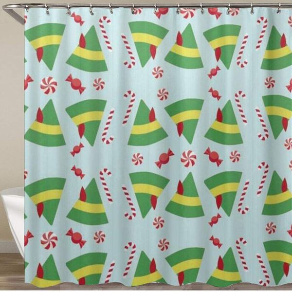 shower curtain,elf buddy inspired,polyester fabric waterproof bath curtains hooks included - 72 x 72 inches
shower curtain,elf buddy inspired,polyester fabric waterproof bath curtains hooks included - 72 x 72 inches