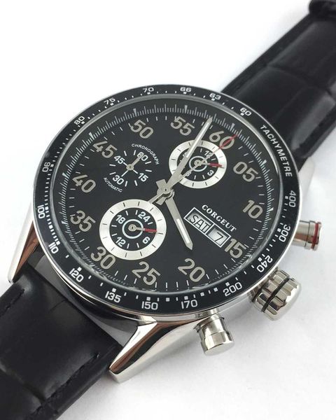 wristwatches 44mm black dial leather date automatic movement men's fashion watch stainless steel case waterproof mechanical, Slivery;brown
wristwatches 44mm black dial leather date automatic movement men's fashion watch stainless steel case waterproof mechanical, Slivery;brown