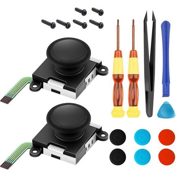 analog joystick thumb stick kits replacement for switch repair tool kit game controllers & joysticks
analog joystick thumb stick kits replacement for switch repair tool kit game controllers & joysticks