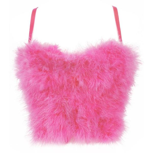 faux fur solid pink performance crop to wear out autumn corset women bra push up bustier female mujer women's tanks & camis, White
faux fur solid pink performance crop to wear out autumn corset women bra push up bustier female mujer women's tanks & camis, White