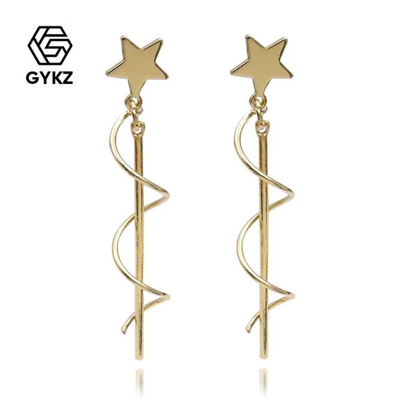stud gykz metal earings fashion jewelry earrings star spiral curved long tassel rod push-back 2021, Golden;silver
stud gykz metal earings fashion jewelry earrings star spiral curved long tassel rod push-back 2021, Golden;silver
