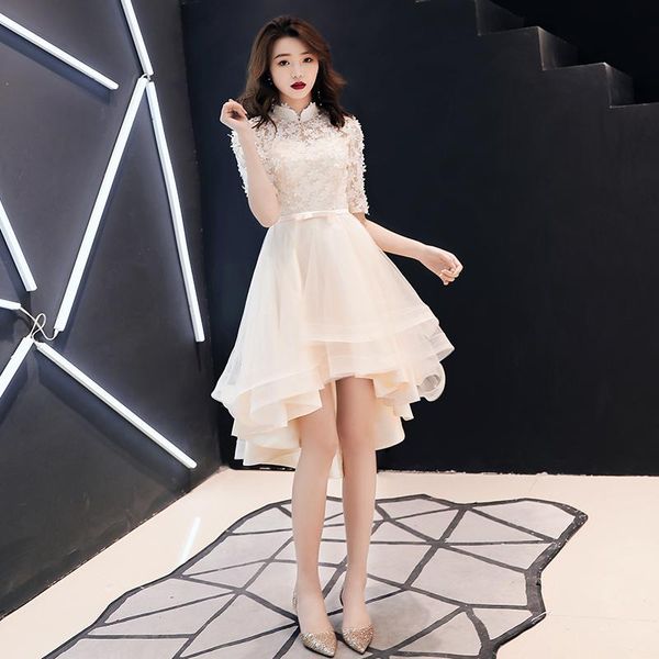 ethnic clothing a-line hollow out qipao appliques mesh cheongsam aeymmerical backless fomal banquet vestidos bowknot chinese evening party d, Red
ethnic clothing a-line hollow out qipao appliques mesh cheongsam aeymmerical backless fomal banquet vestidos bowknot chinese evening party d, Red