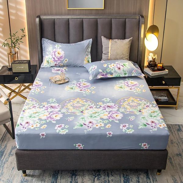 sheets & sets bonenjoy 3 pcs fitted sheet with elastic flower print single size colchas para cama queen/king double bed
sheets & sets bonenjoy 3 pcs fitted sheet with elastic flower print single size colchas para cama queen/king double bed