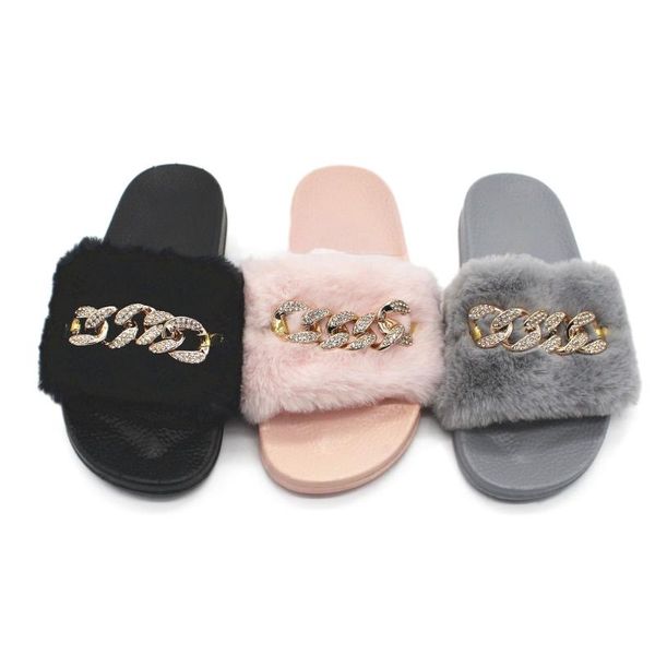 slippers fashion winter autumn women faux fur female house slide plush slipper flipflop sandals fluffy flip flop furry lady shoe, Black
slippers fashion winter autumn women faux fur female house slide plush slipper flipflop sandals fluffy flip flop furry lady shoe, Black