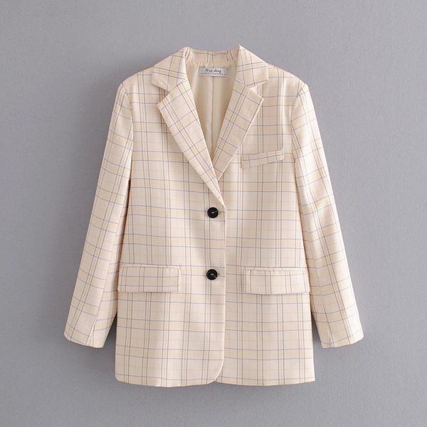 women's suits & blazers kaki women plate 2021 fashion ladies vintage notched collar jackets pack elegant female random blaze girls chic, White;black
women's suits & blazers kaki women plate 2021 fashion ladies vintage notched collar jackets pack elegant female random blaze girls chic, White;black