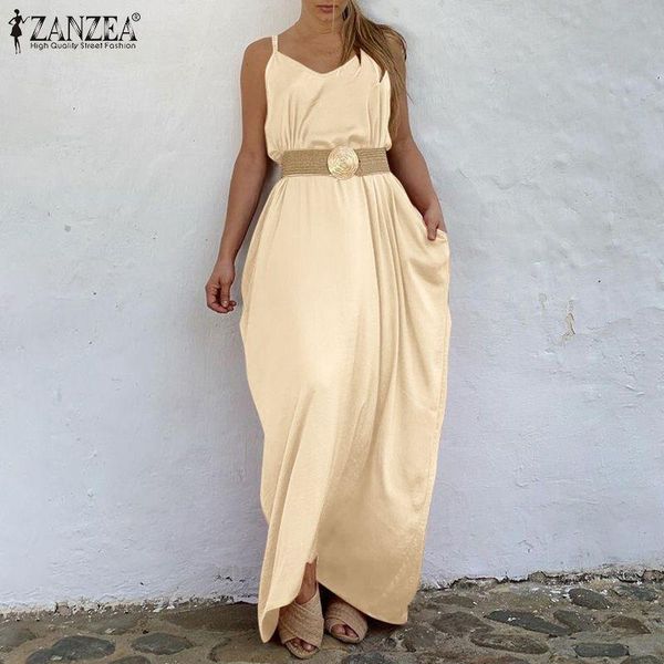 casual dresses 2022 summer solid strap vestidos womens elegant party long dress holiday v neck robe lady beach sleeveless maxi sundre, Black;gray
casual dresses 2022 summer solid strap vestidos womens elegant party long dress holiday v neck robe lady beach sleeveless maxi sundre, Black;gray