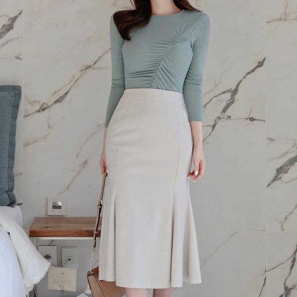 two piece dress autumn o-neck knitted body-con shirt with solid color a-line mid-calf skirts sets suit pu4q, White
two piece dress autumn o-neck knitted body-con shirt with solid color a-line mid-calf skirts sets suit pu4q, White