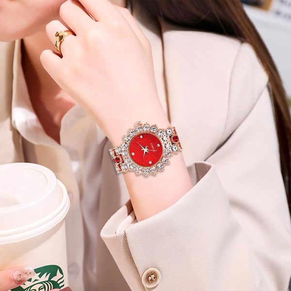 wristwatches sky full diamond small dial ladies watch korean fashion quartz casual women romantic wrist rhinestone designe, Slivery;brown
wristwatches sky full diamond small dial ladies watch korean fashion quartz casual women romantic wrist rhinestone designe, Slivery;brown