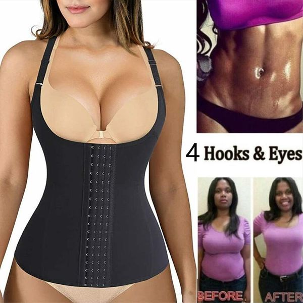 women's shapers flat stomach for slim woman neoprene body shaper sweat vest sauna post-partum support waist trainer corset abdomen redu, Black;white
women's shapers flat stomach for slim woman neoprene body shaper sweat vest sauna post-partum support waist trainer corset abdomen redu, Black;white