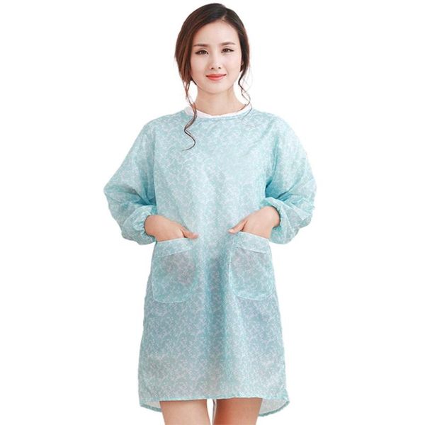 aprons kitchen apron fashion home long-sleeved smock anti-wear waterproof anti-oil overalls
aprons kitchen apron fashion home long-sleeved smock anti-wear waterproof anti-oil overalls