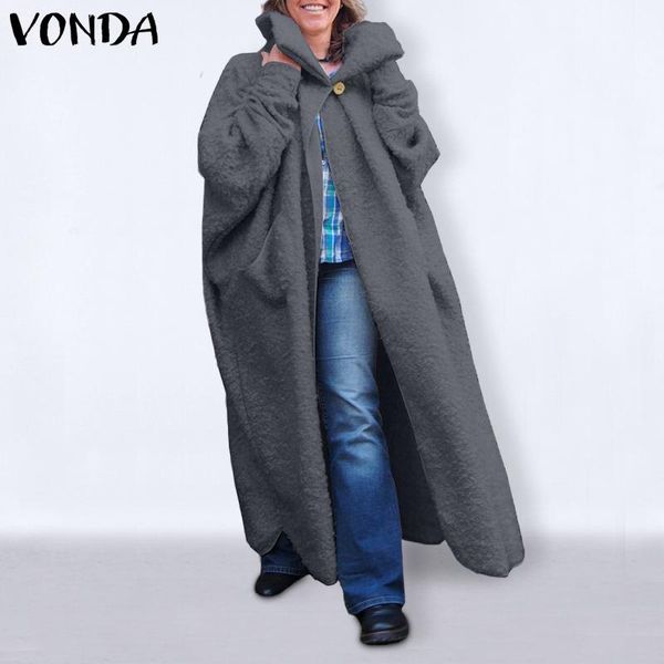 women coats 2021 fleece pockets warm cardigan solid lapel long sleeve jackets plus size outerwears femme women's, Black;brown
women coats 2021 fleece pockets warm cardigan solid lapel long sleeve jackets plus size outerwears femme women's, Black;brown