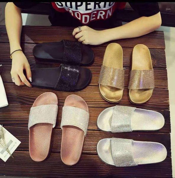 rhinestone summer slippers beach slides women sandals non-slip flip flops casual shoes crystal diamond slip on flat1, Black
rhinestone summer slippers beach slides women sandals non-slip flip flops casual shoes crystal diamond slip on flat1, Black