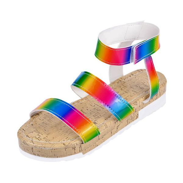 wholesale big size 35-43 female summer multi color platform sandals rainbow ins women fashion shoes woman, Black
wholesale big size 35-43 female summer multi color platform sandals rainbow ins women fashion shoes woman, Black