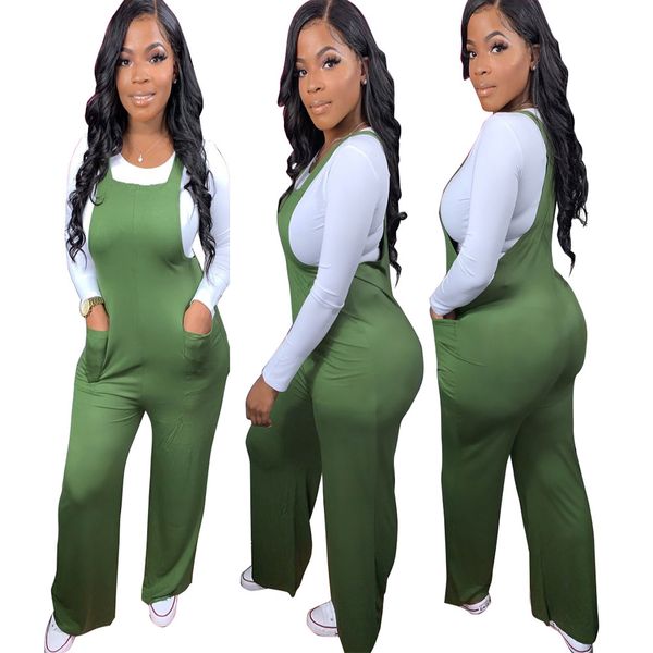 casual women solid suspender trousers two piece sets lady o-neck full sleeve tees + pockets loose overalls set autumn, Gray
casual women solid suspender trousers two piece sets lady o-neck full sleeve tees + pockets loose overalls set autumn, Gray