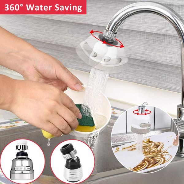 rotate swivel water saving tap 3 modes bubbler high pressure nozzle filter faucet extender other faucets, showers & accs
rotate swivel water saving tap 3 modes bubbler high pressure nozzle filter faucet extender other faucets, showers & accs