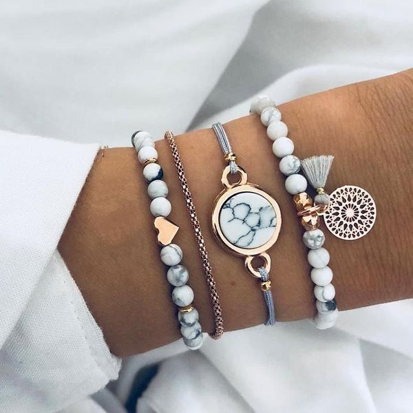 beaded, strands miss jq 4pcs/set fashion handmade natural stone beaded weave rope tassel bracelets bangles set for women jewelry dames armba, Black
beaded, strands miss jq 4pcs/set fashion handmade natural stone beaded weave rope tassel bracelets bangles set for women jewelry dames armba, Black