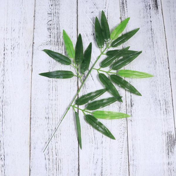 decorative flowers & wreaths 100pcs lifelike bamboo leaves fake green plants greenery for home office decoration
decorative flowers & wreaths 100pcs lifelike bamboo leaves fake green plants greenery for home office decoration
