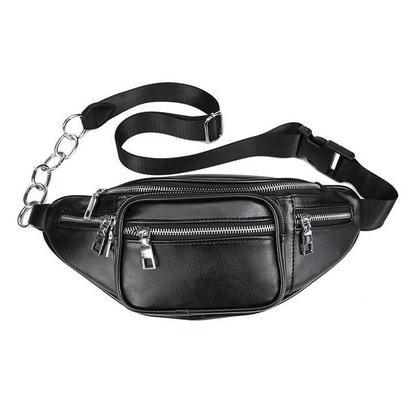 fashion waist bags solid fanny pack men black hip hop pu leather packs chest phone pouch
fashion waist bags solid fanny pack men black hip hop pu leather packs chest phone pouch