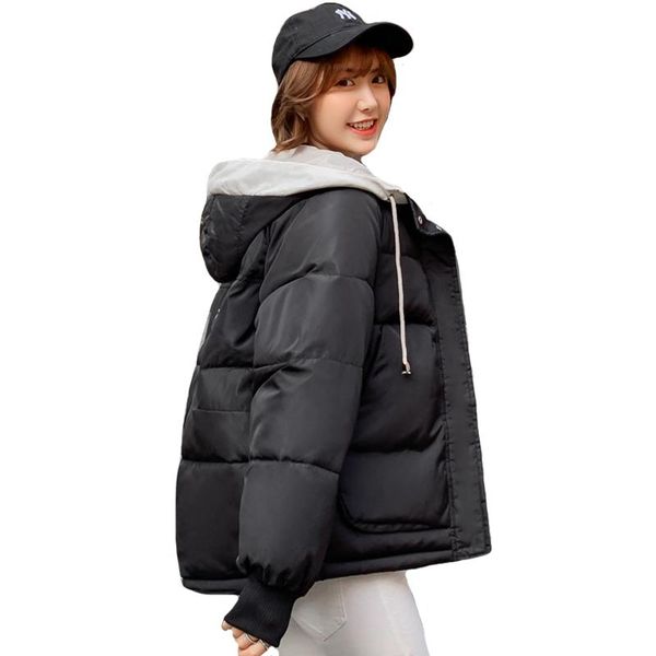 women's trench coats 2021 korean style winter jacket women cotton padded outwear female short coat 5 colors womens parka, Tan;black
women's trench coats 2021 korean style winter jacket women cotton padded outwear female short coat 5 colors womens parka, Tan;black