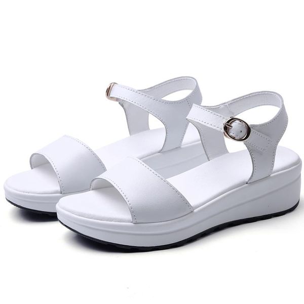 sandals women 2021 summer genuine leather white flat female platform ladies shoes woman sandalie, Black
sandals women 2021 summer genuine leather white flat female platform ladies shoes woman sandalie, Black