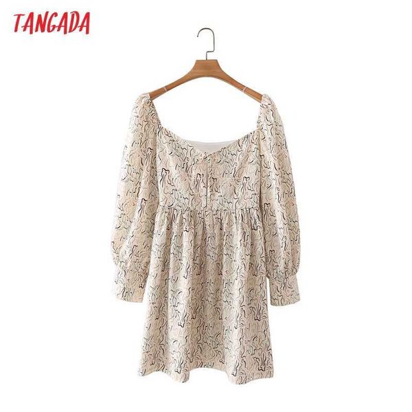tangada fashion women print bow dress puff long sleeve casual ladies mini dress 4t54 210609, Black;gray
tangada fashion women print bow dress puff long sleeve casual ladies mini dress 4t54 210609, Black;gray