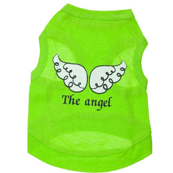 dog apparel pet supplies clothes cotton green angel wings vest teddy spring and summer models
dog apparel pet supplies clothes cotton green angel wings vest teddy spring and summer models