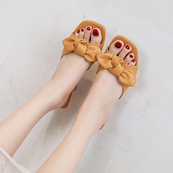 slippers candy colors high heel bow women sandals summer thick outdoor pu leather open toe 8dnj, Black
slippers candy colors high heel bow women sandals summer thick outdoor pu leather open toe 8dnj, Black